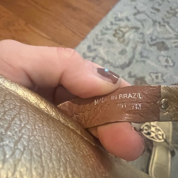 Tory Burch Metallic Thong Miller Sandals - Gold - Picture 2 of 5